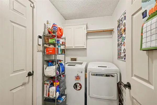 a room with storage and utility