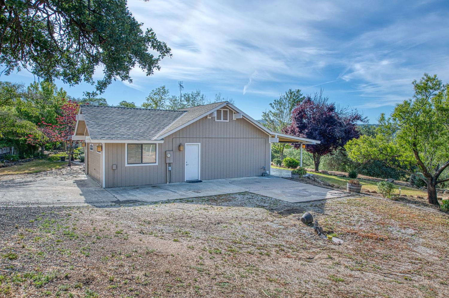 33717 River Knolls Road Coarsegold, CA 93614 - Photo 42 of 66 a view of a house with a yard and large tree