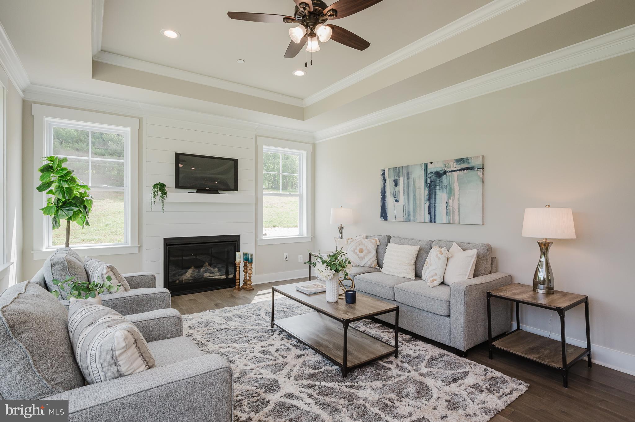 2647 Hoopes Road Forest Hill, MD 21050 - Photo 11 of 29 a living room with furniture a fireplace and a flat screen tv