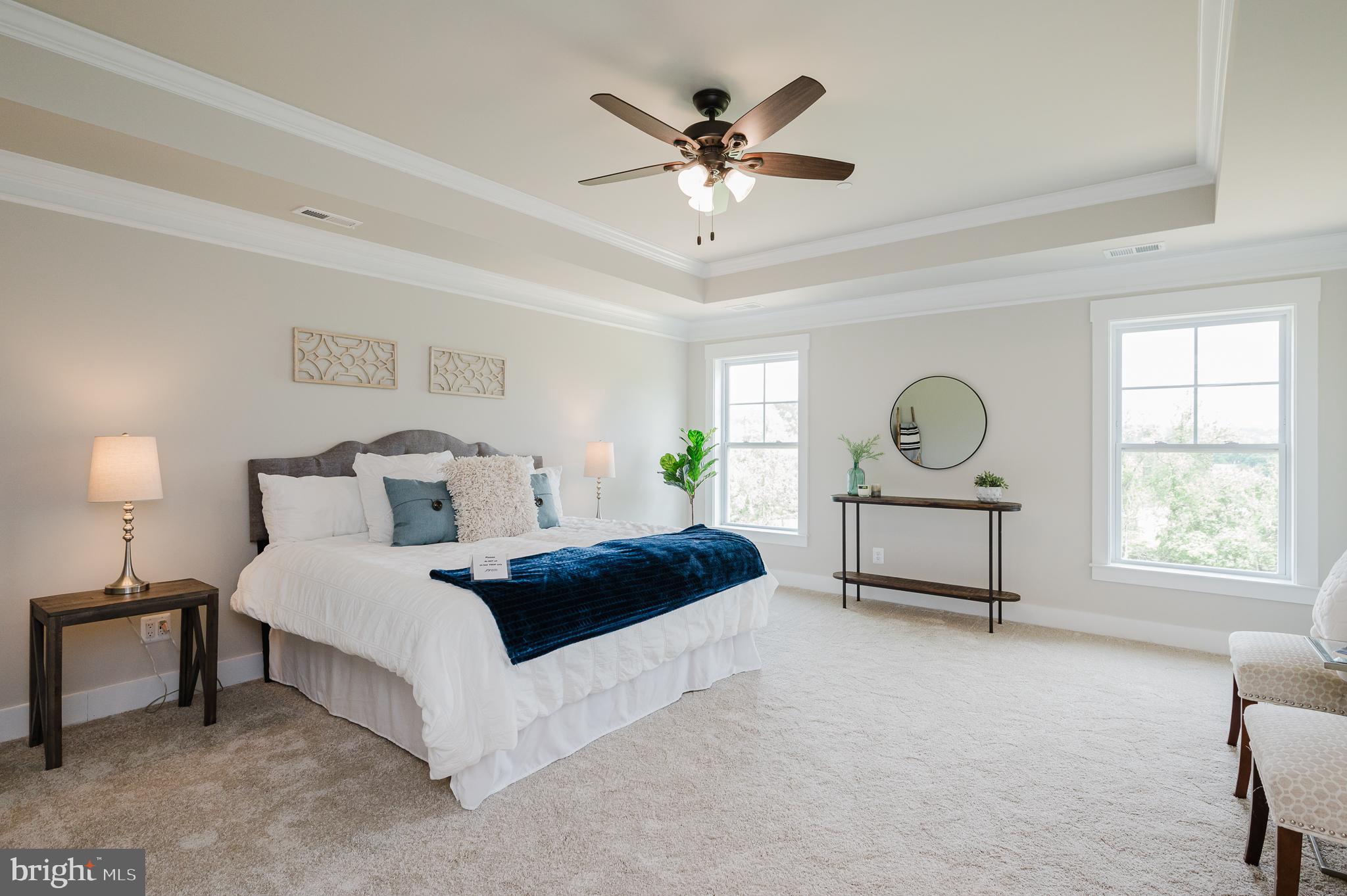 2647 Hoopes Road Forest Hill, MD 21050 - Photo 15 of 29 a bed room with a bed and a chandelier