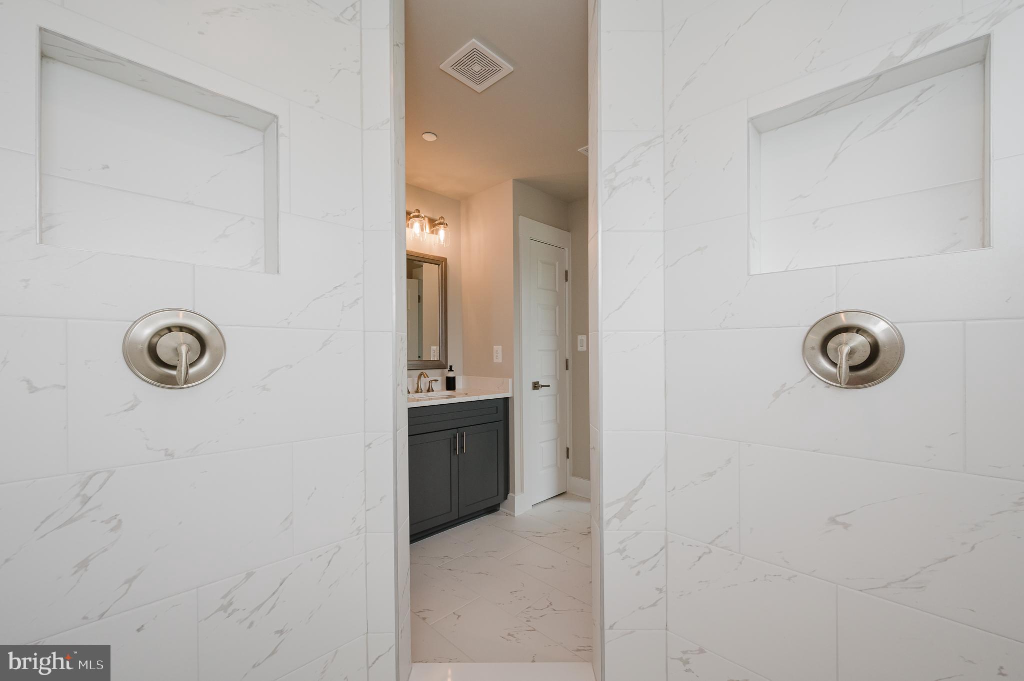 2647 Hoopes Road Forest Hill, MD 21050 - Photo 20 of 29 a bathroom with a granite countertop sink and a mirror