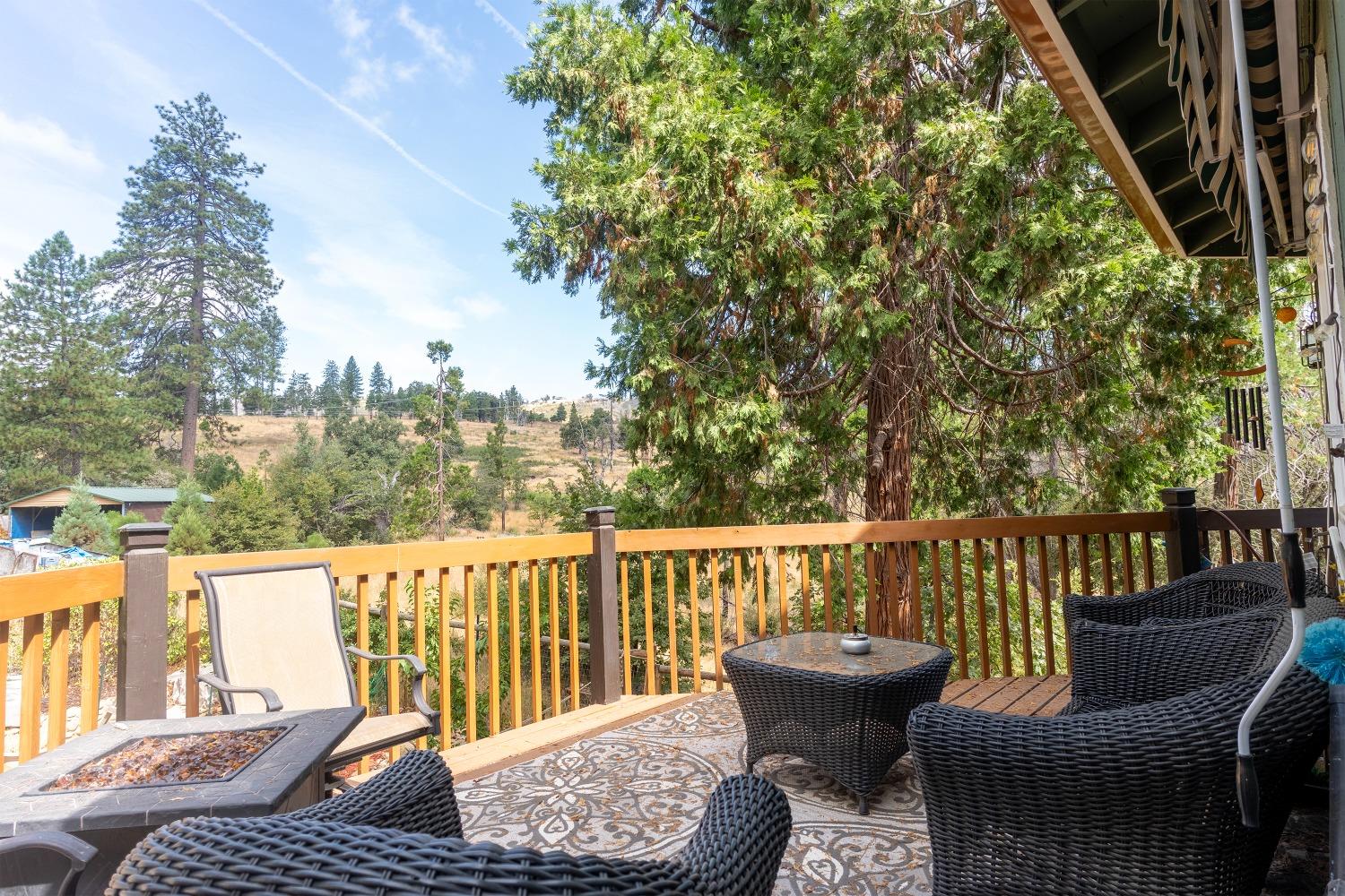 33952 Tocaloma Road Auberry, CA 93602 - Photo 34 of 39 a view of roof deck with furniture