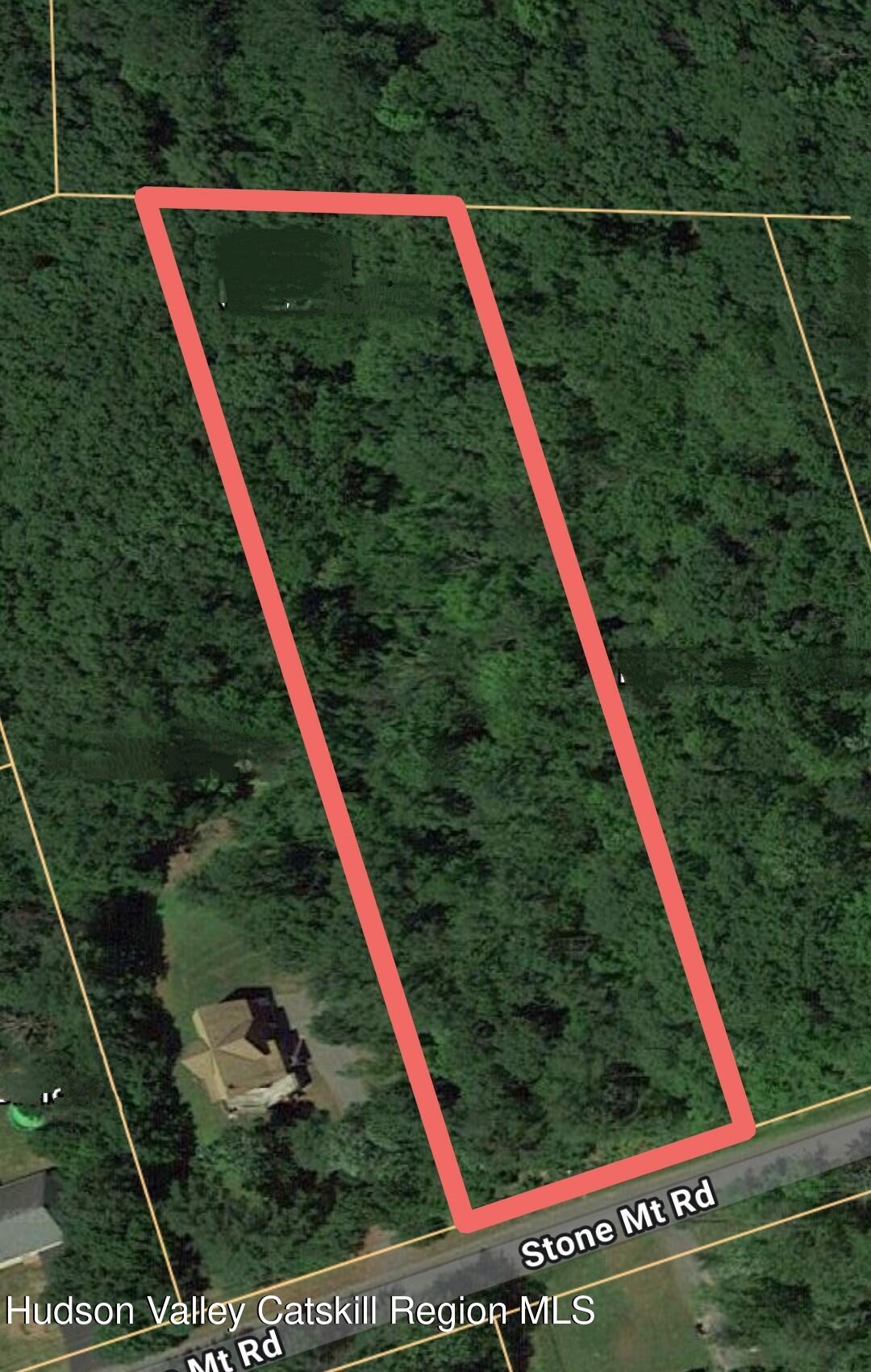 0 Stone Mountain Road Round Top, NY 12473 - Photo 2 of 23 a view of a yard with a wooden deck