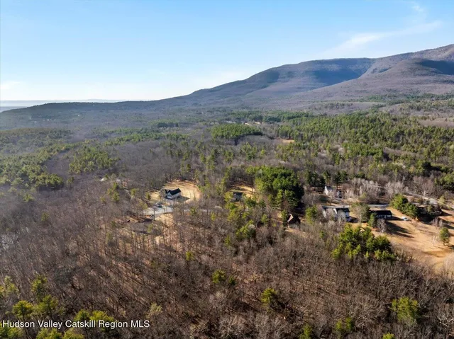 a view of a lush green field