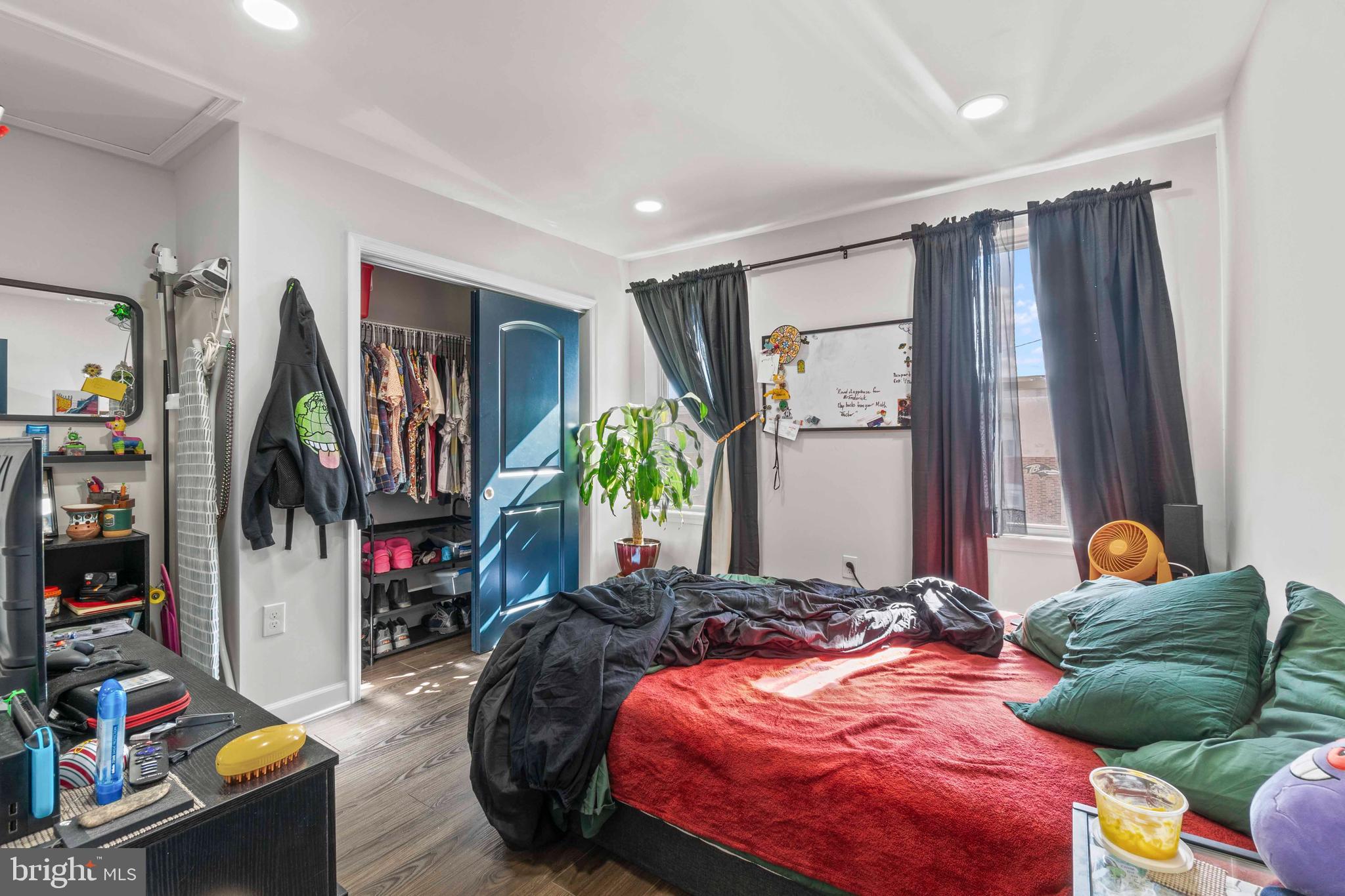 1602 Cypress Street Curtis Bay, MD 21226 - Photo 14 of 42 a bedroom with bed and a closet