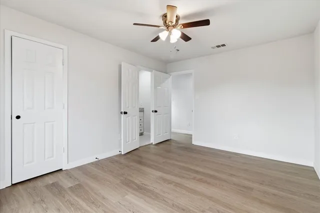 wooden floor in an empty room