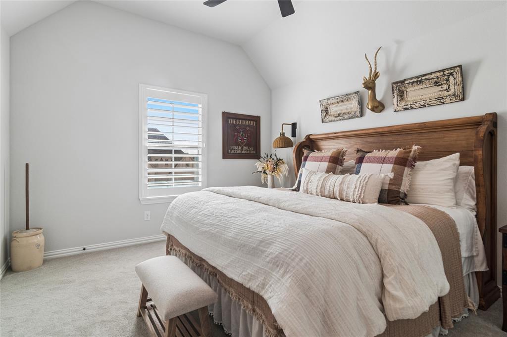 1920 Lotus Court Haslet, TX 76052 - Photo 24 of 40 Fourth bedroom upstairs, en suite bathroom, large walk in closet.