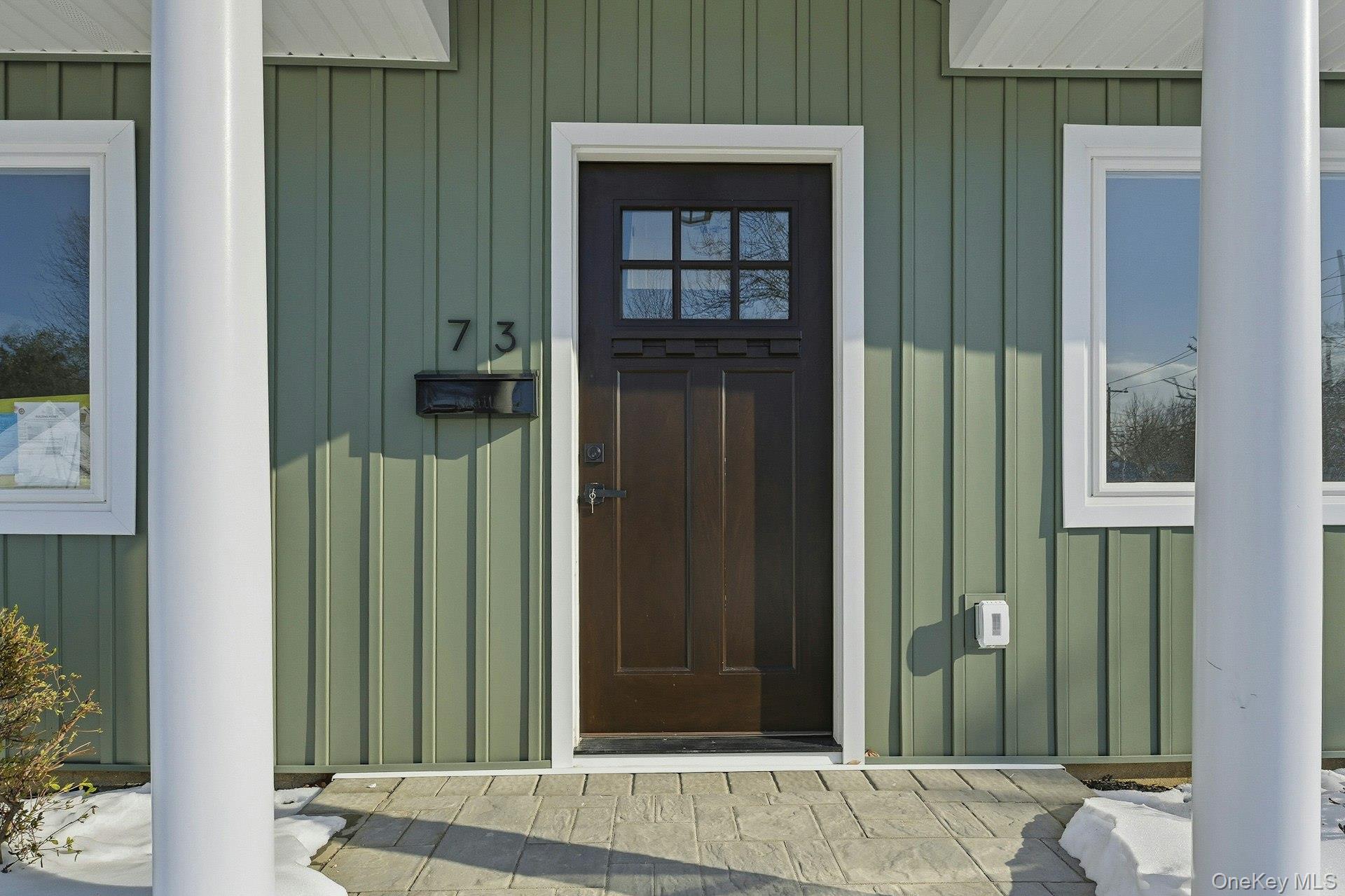 73 Wolcott Road Levittown, NY 11756 - Photo 8 of 31 a view of a wooden door