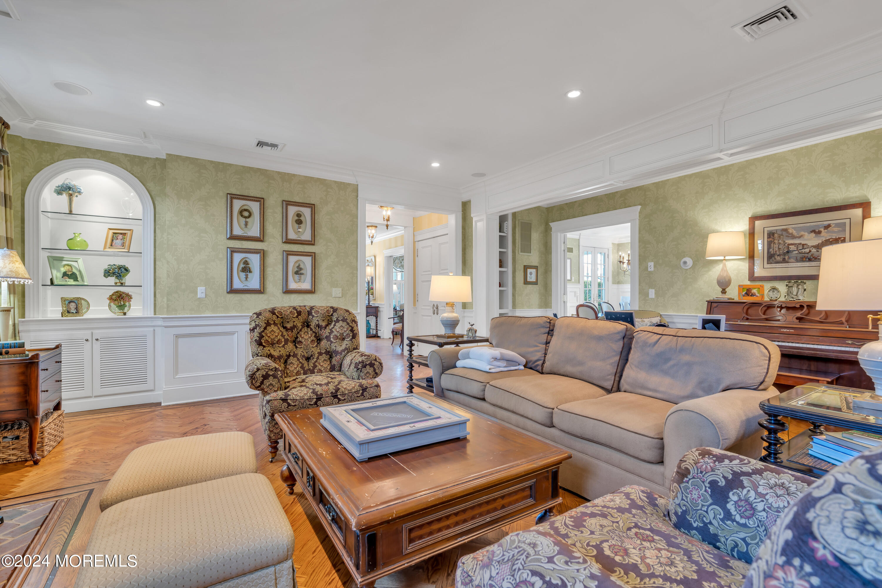 801 5th Avenue Spring Lake, NJ 07762 - Photo 16 of 97 a living room with furniture and a large window