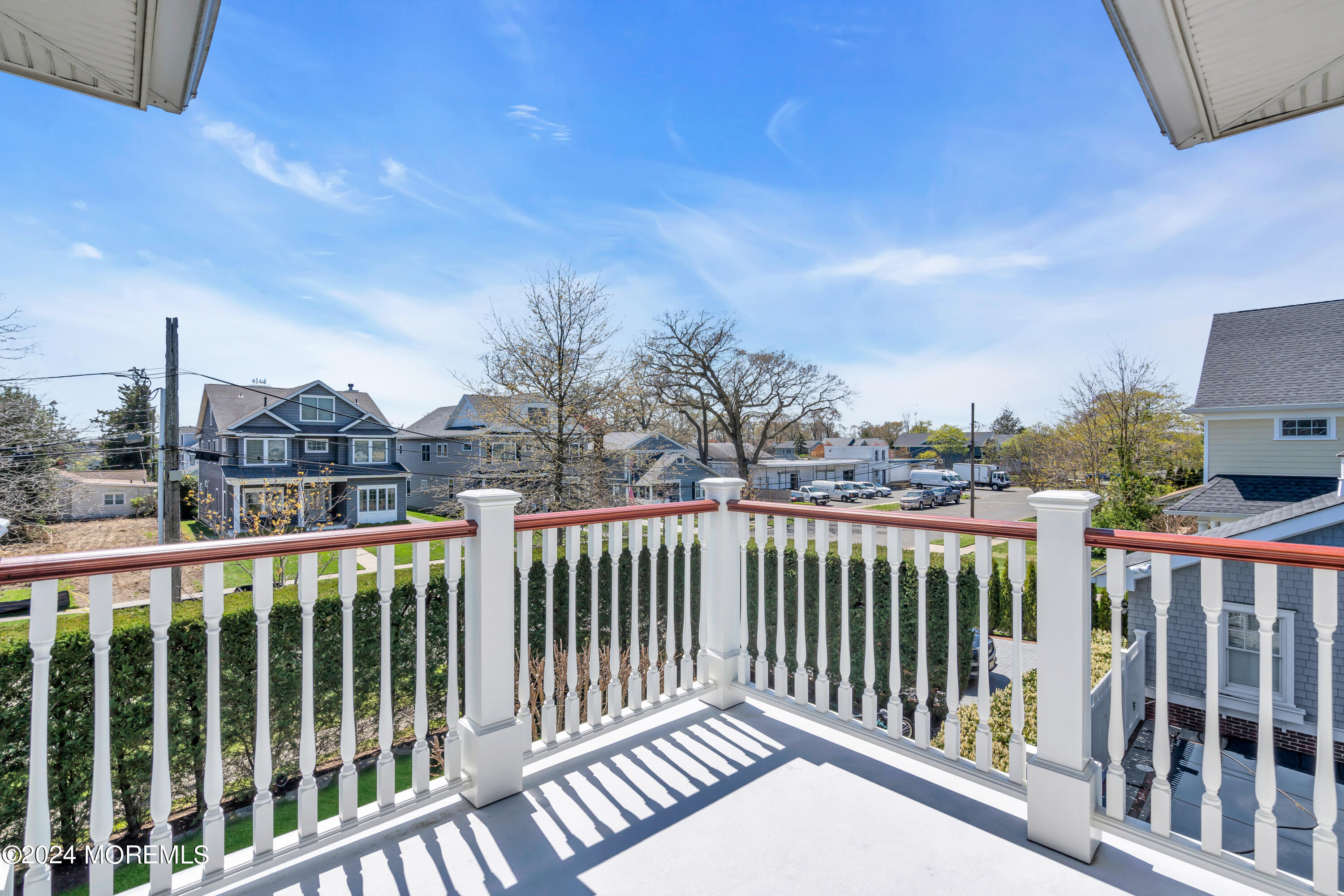 801 5th Avenue Spring Lake, NJ 07762 - Photo 55 of 97 a view of a balcony with city view