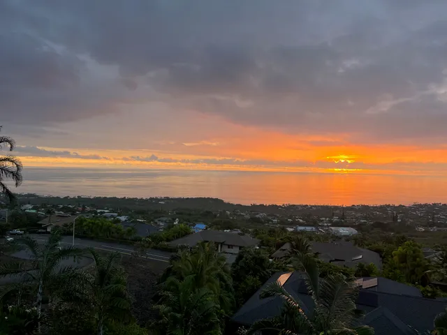 a view of city and ocean