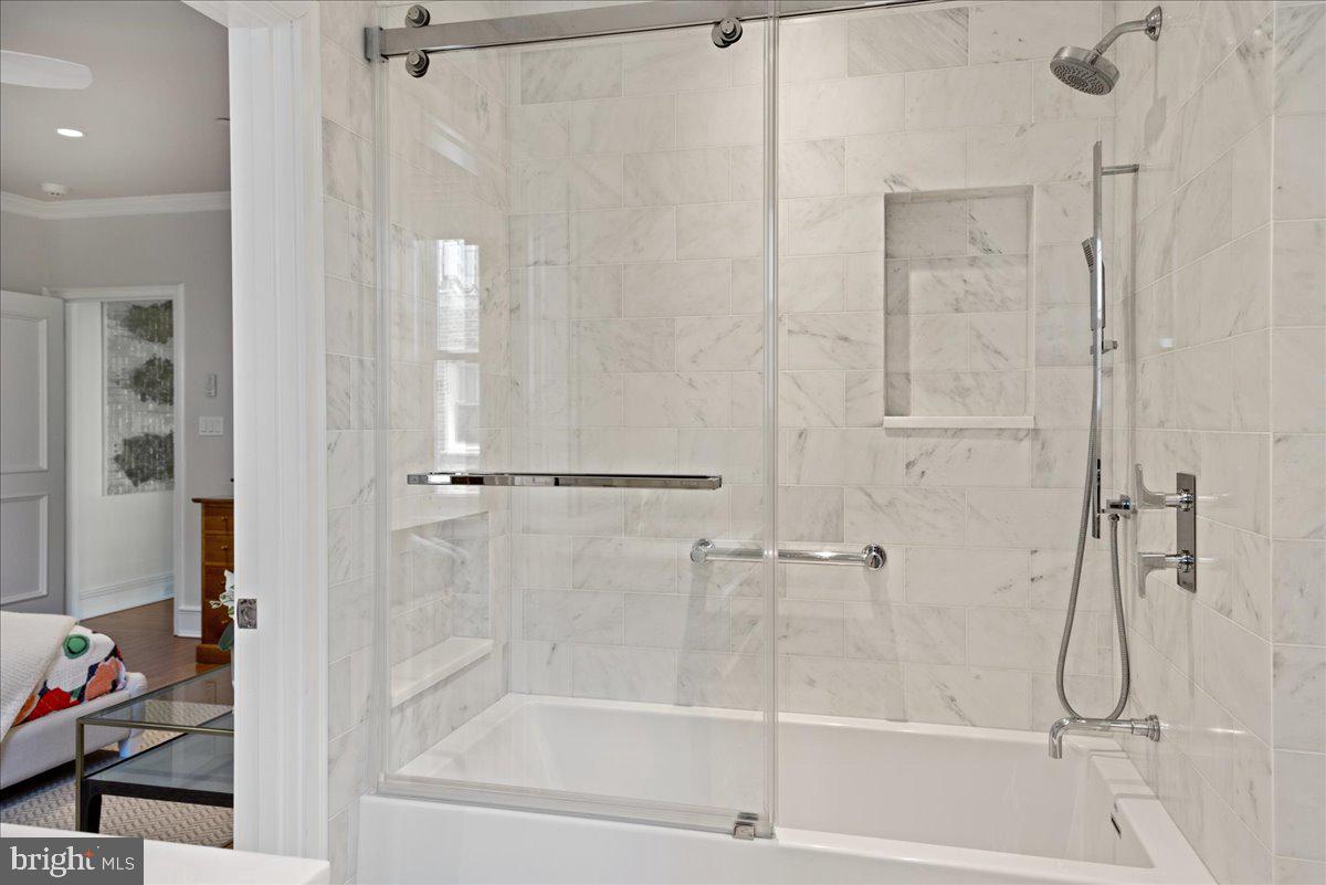 1901 Walnut Street, Unit 19D & 20D Philadelphia, PA 19103 - Photo 30 of 35 a bathroom with a shower