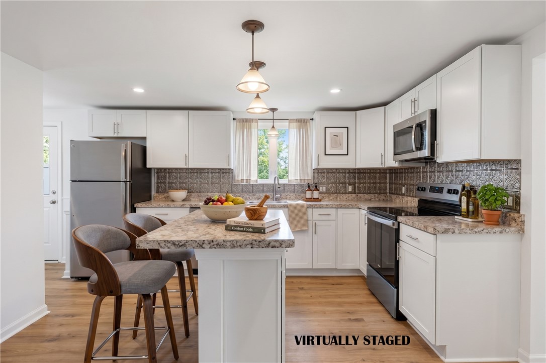 9360 West Ridge Road Clarkson, NY 14420 - Photo 17 of 34 STAGED View of kitchen
