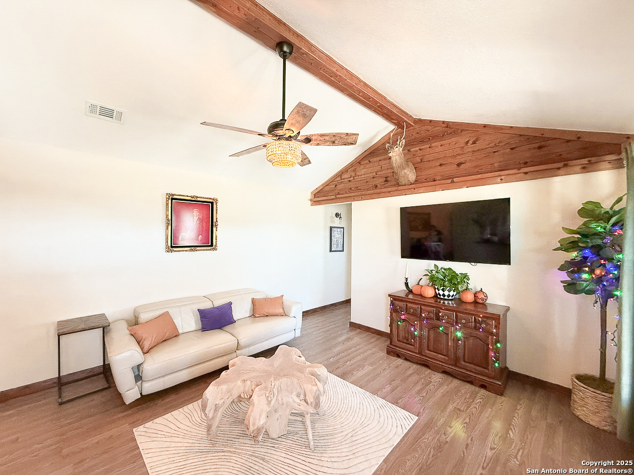 200 Pr 6631 Devine, TX 78016 - Photo 3 of 41 a living room with furniture and a flat screen tv