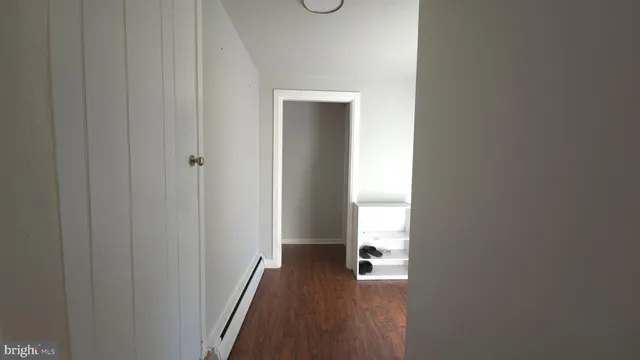 a view of storage and utility room