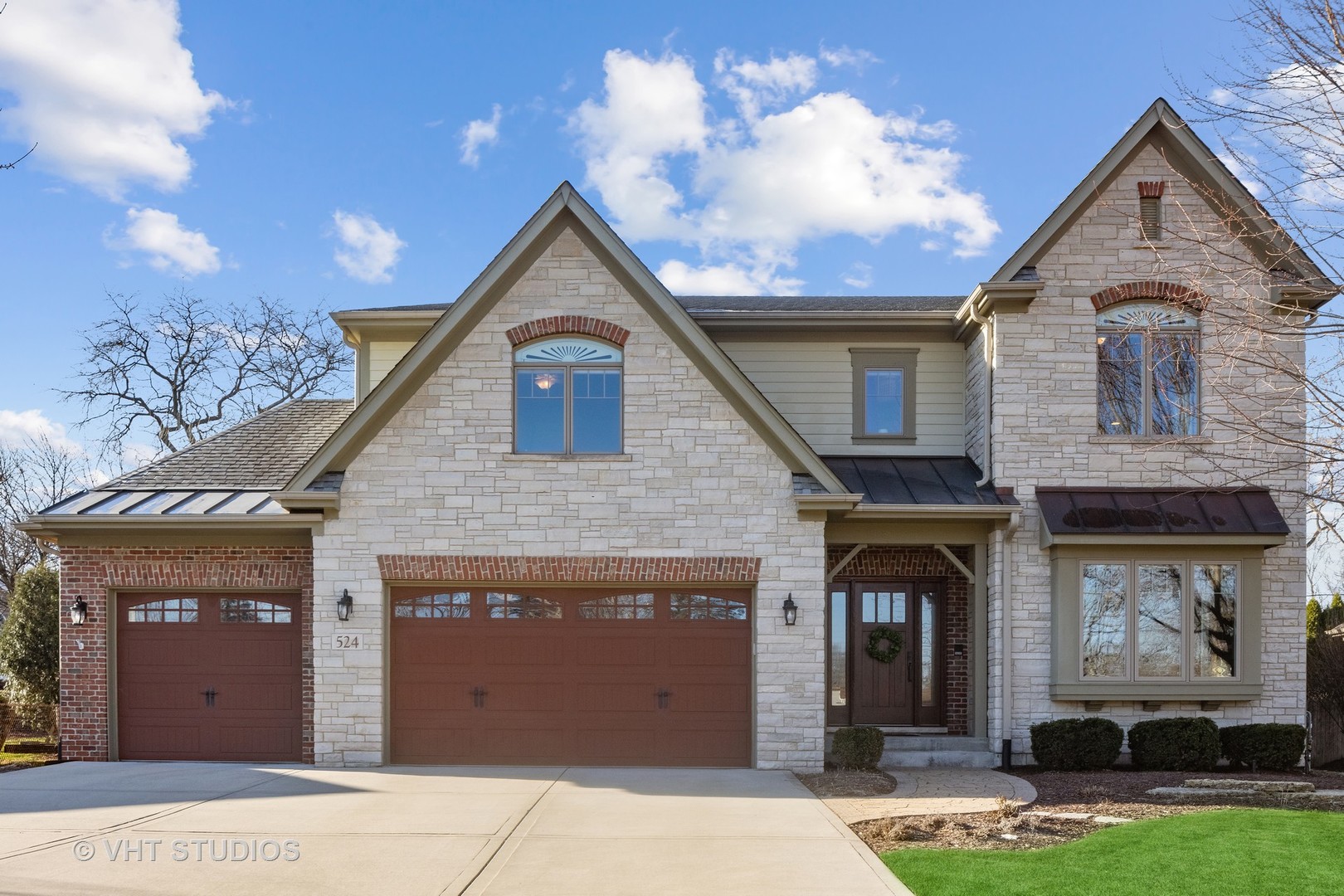 524 Ranch Road Wheaton, IL 60187 - Photo 1 of 1 a front view of a house with garden