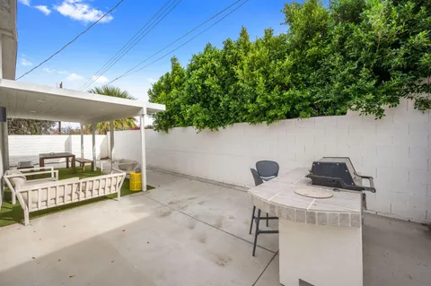 a view of balcony and patio