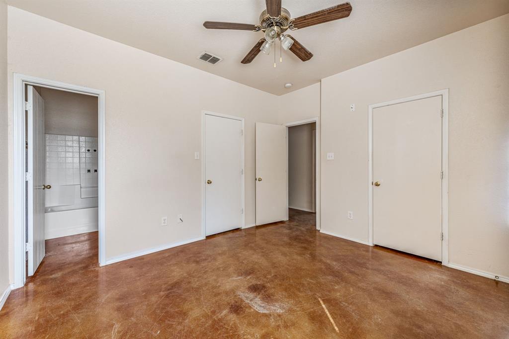 255 Baughman Hill Road Azle, TX 76020 - Photo 33 of 40 a view of a big room with wooden floor and closet area