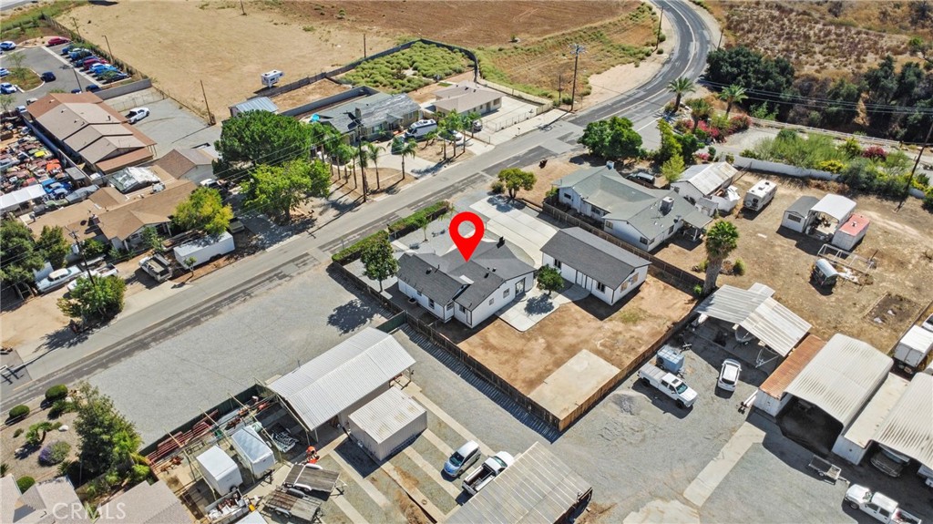 1116 7th Street Calimesa, CA 92320 - Photo 49 of 52 an aerial view of a house with a yard