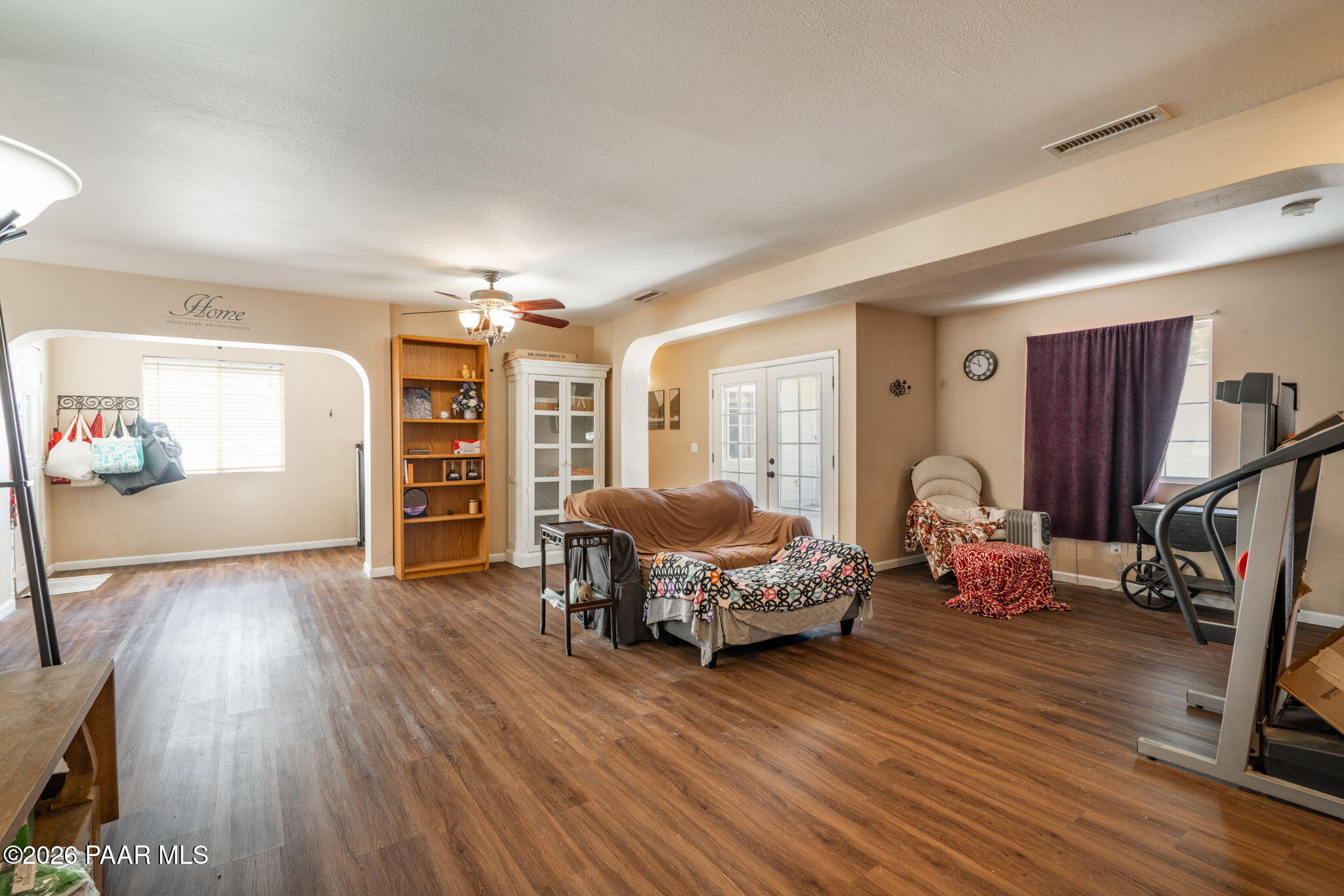 1710 Grandview Road Prescott, AZ 86305 - Photo 7 of 47 a living room with furniture and a flat screen tv