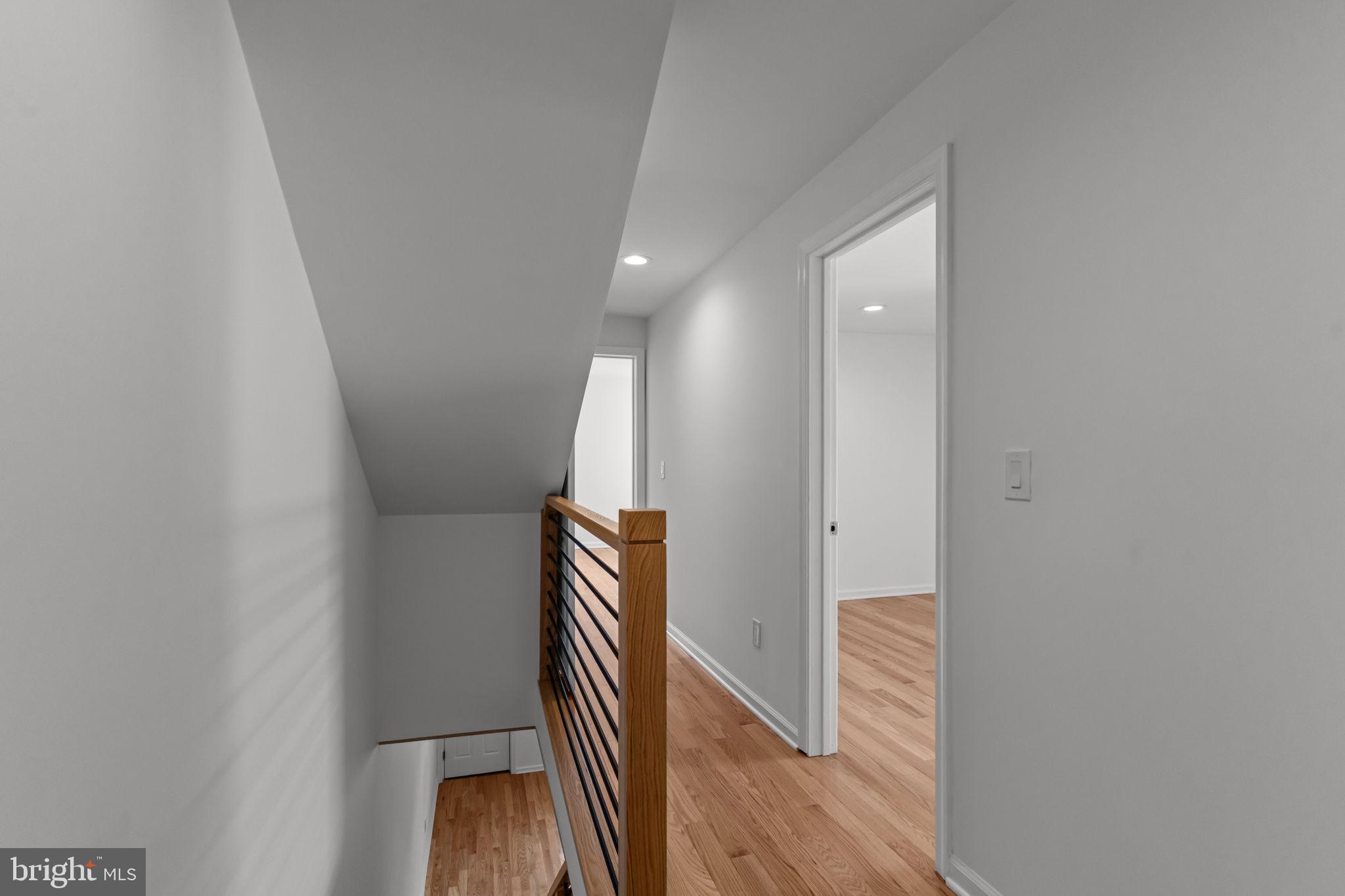 446 Pond Street Bristol, PA 19007 - Photo 25 of 35 a view of entryway with wooden floor