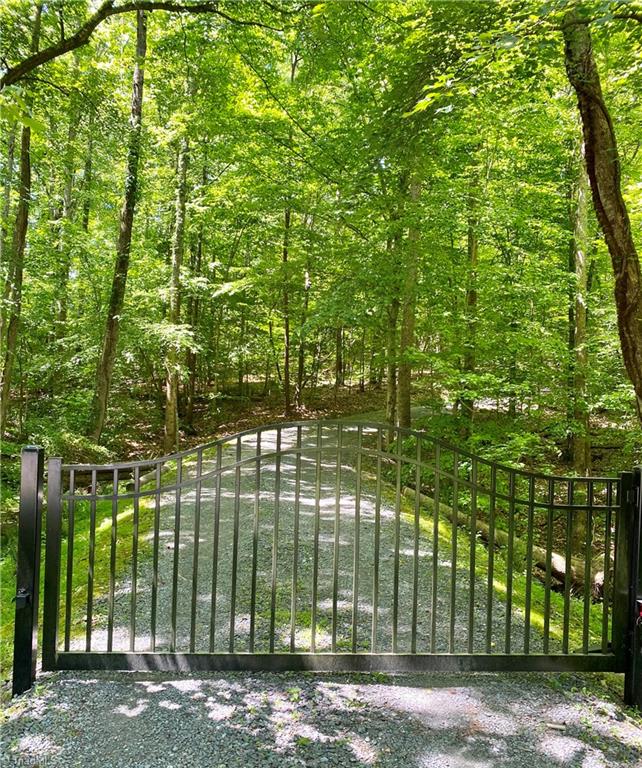 800 Scott Road Lewisville, NC 27023 - Photo 1 of 30 Private Gate at the beginning of the driveway