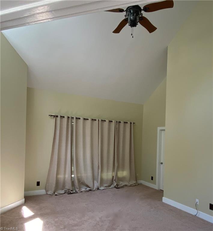 800 Scott Road Lewisville, NC 27023 - Photo 16 of 30 Master Bedroom with vaulted ceilings