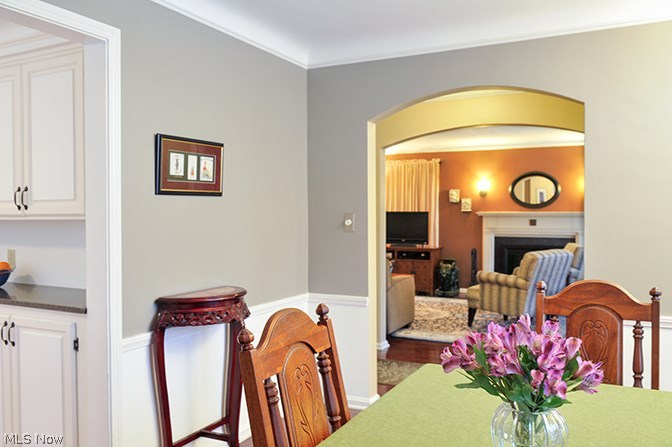 2604 Fenwick Road Cleveland, OH 44118 - Photo 5 of 19 Formal dining room opens to the breakfast nook