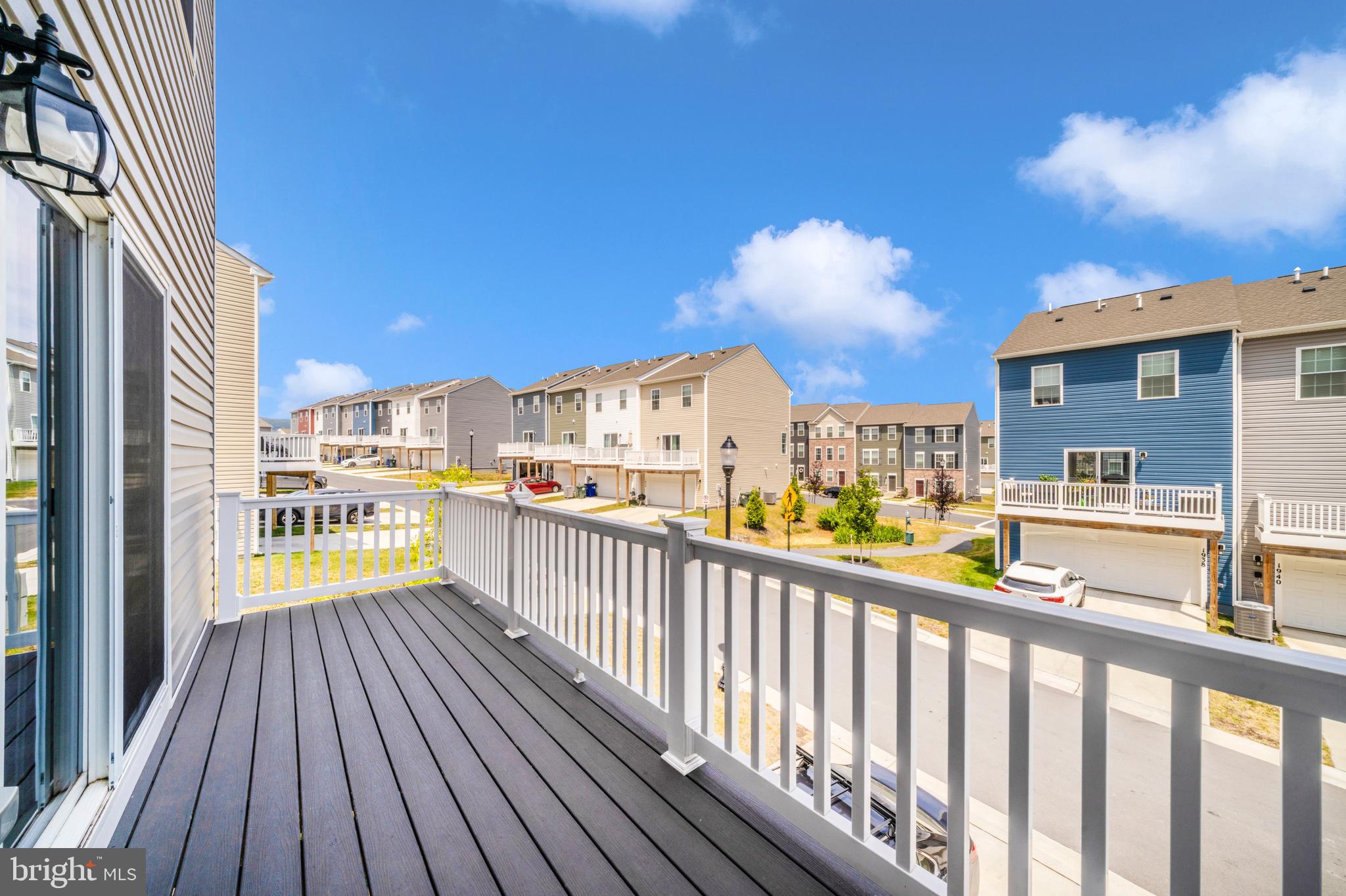 8634 Walter Martz Road Frederick, MD 21702 - Photo 41 of 52 a view of a balcony with wooden floor
