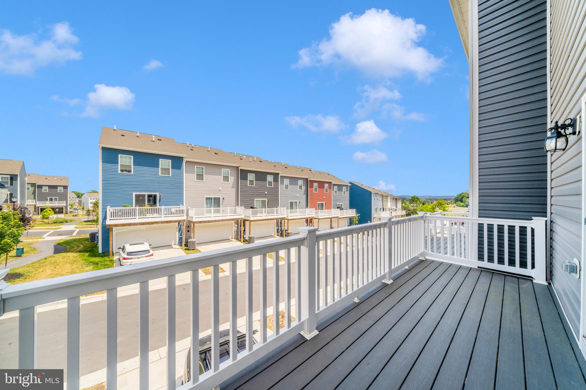 8634 Walter Martz Road Frederick, MD 21702 - Photo 43 of 52 a view of a balcony with wooden floor