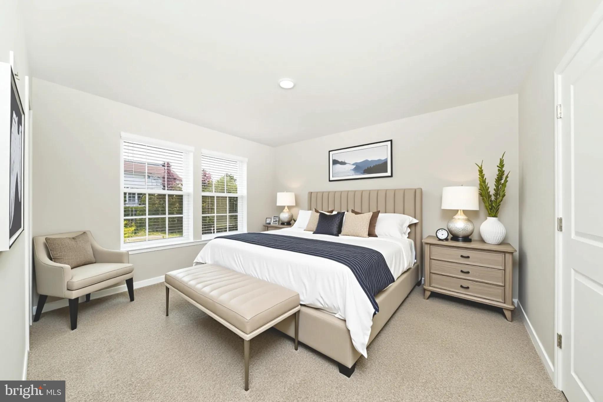 8634 Walter Martz Road Frederick, MD 21702 - Photo 7 of 52 a spacious bedroom with a bed and a couch