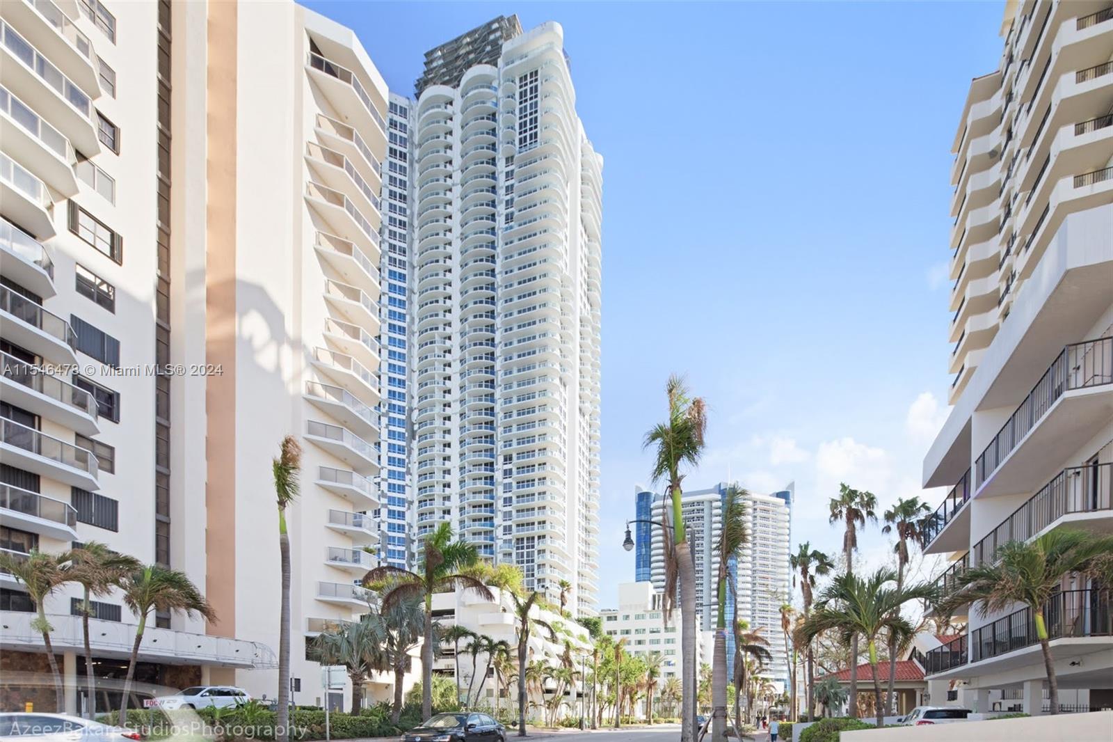 6365 Collins Avenue, Unit 1408 Miami Beach, FL 33141 - Photo 9 of 37 a view of a city with tall buildings