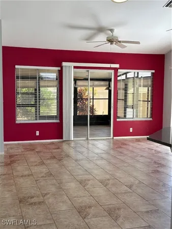 a view of an empty room with window