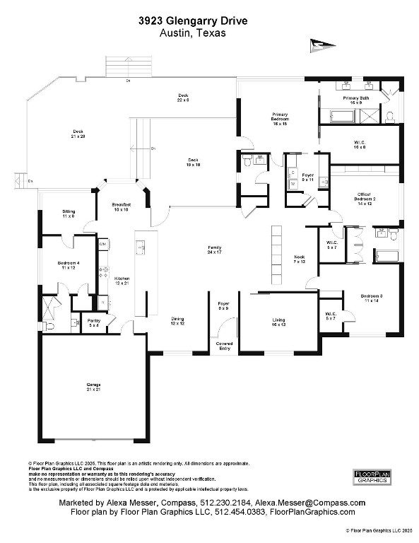 3923 Glengarry Drive Austin, TX 78731 - Photo 33 of 33 a black and white photo of a