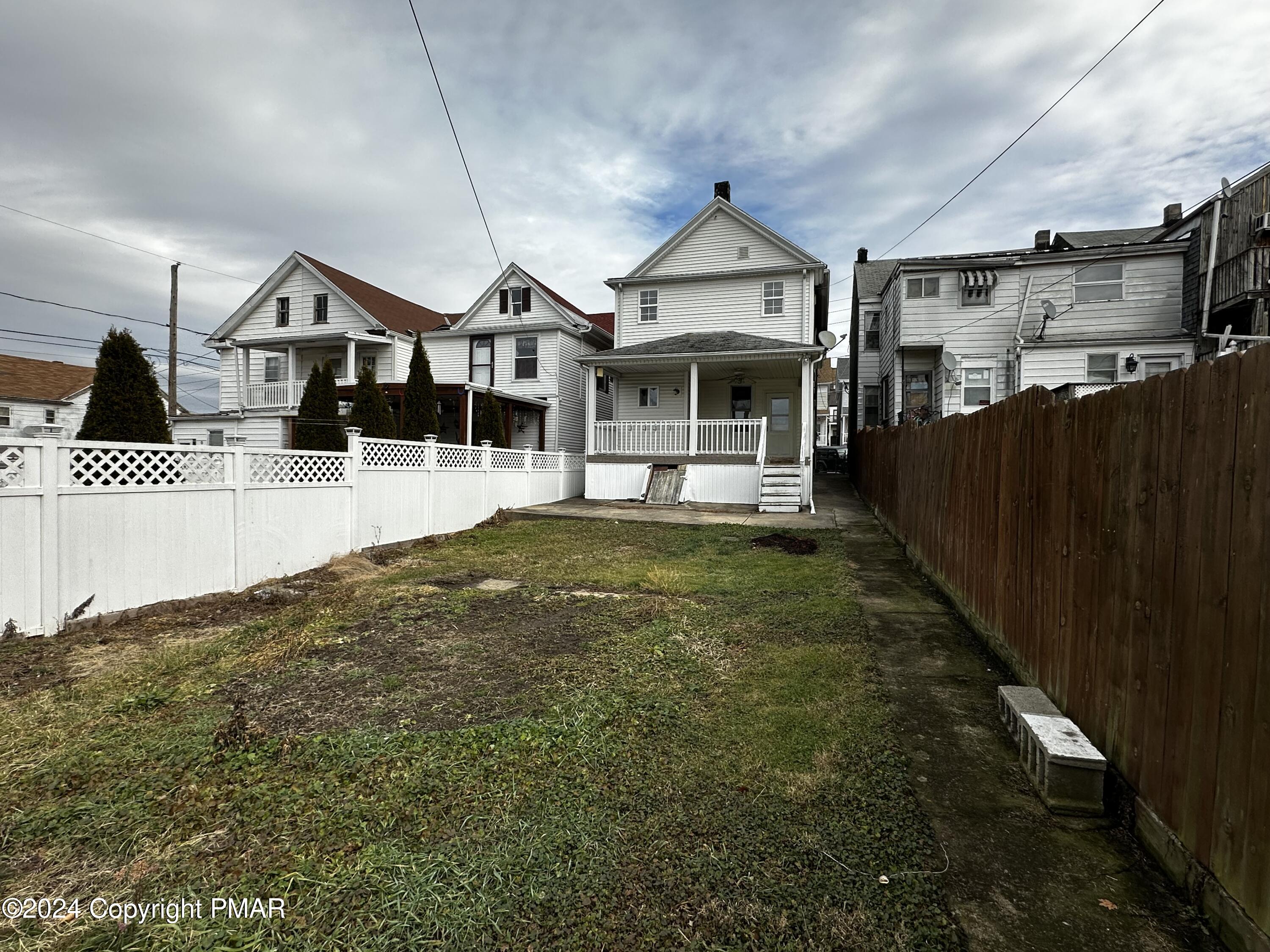 308 South Beech Street Mount Carmel, PA 17851 - Photo 4 of 34 a view of a house with a wooden deck