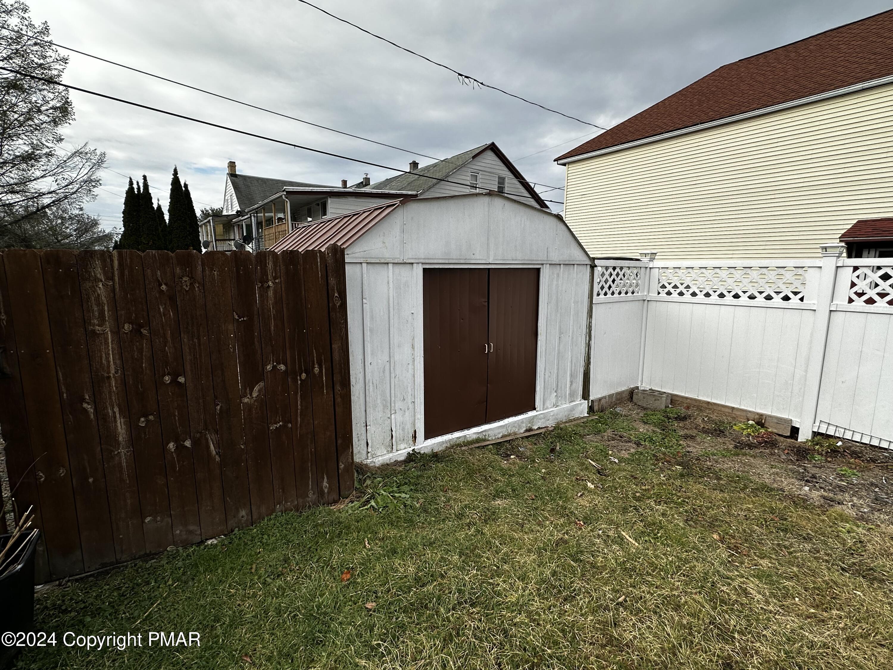 308 South Beech Street Mount Carmel, PA 17851 - Photo 6 of 34 a view of backyard of garage
