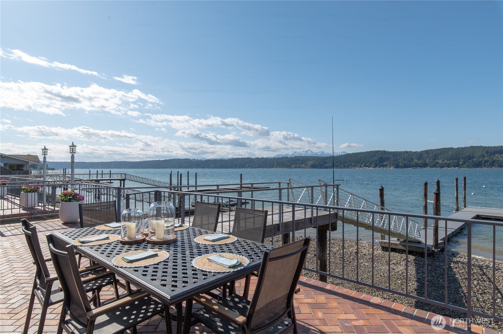 14191 Highway 106 Belfair, WA 98528 - Photo 35 of 40 a view of a roof deck with furniture