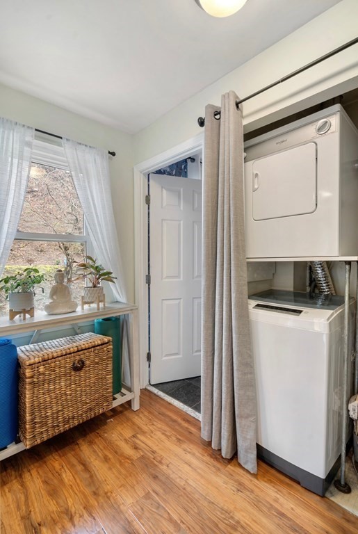 43 North Mead Street, Unit 43 Boston, MA 02129 - Photo 11 of 18 a view of hallway with washer and dryer