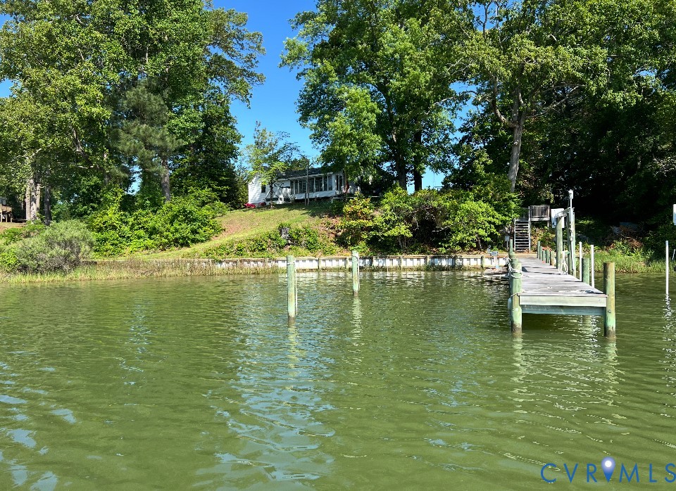 1686 Locust Grove Road Topping, VA 23169 - Photo 10 of 31 Dock featuring a water view