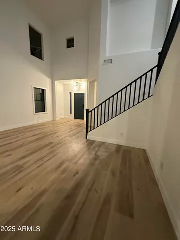 a view of empty room