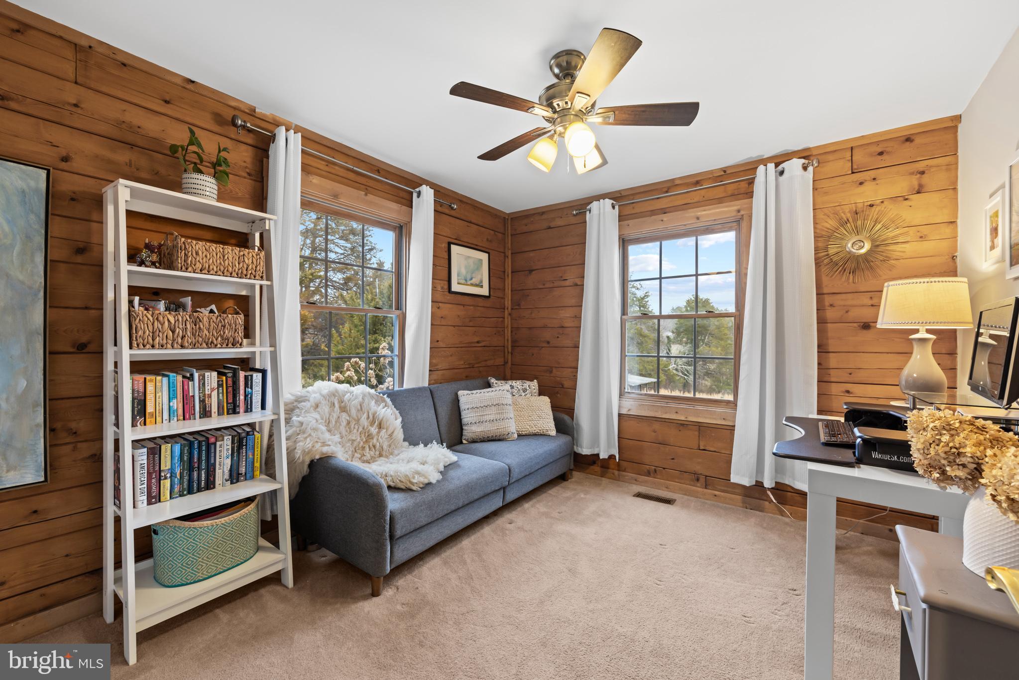 4112 Jacks Shop Road Rochelle, VA 22738 - Photo 18 of 54 a living room with furniture and a large window