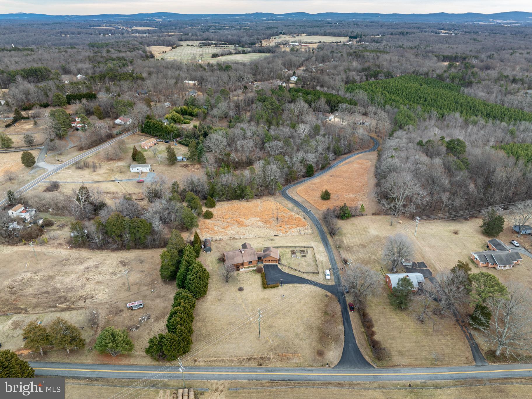 4112 Jacks Shop Road Rochelle, VA 22738 - Photo 36 of 54 an aerial view of a house with a yard