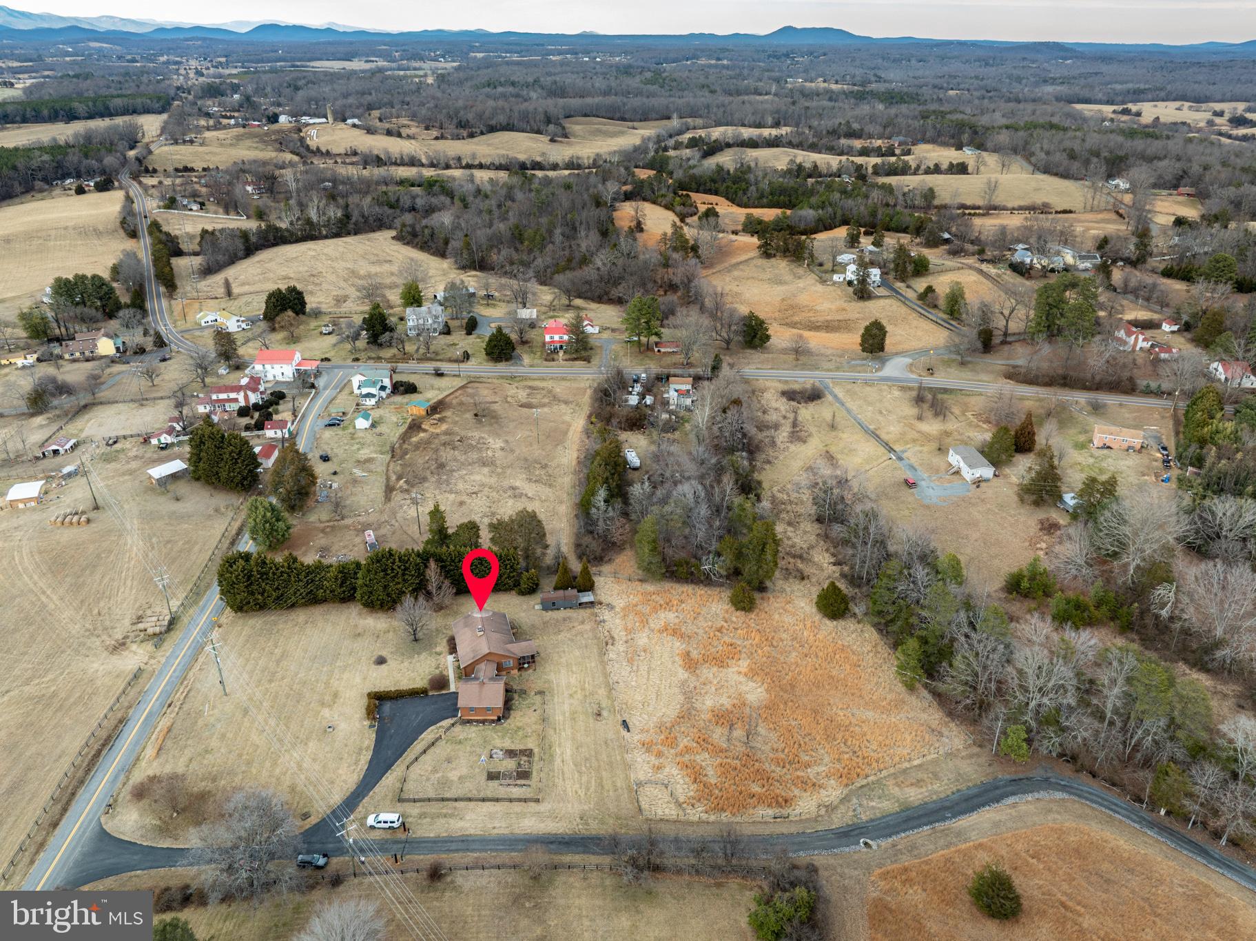 4112 Jacks Shop Road Rochelle, VA 22738 - Photo 42 of 56 an aerial view of residential houses with outdoor space