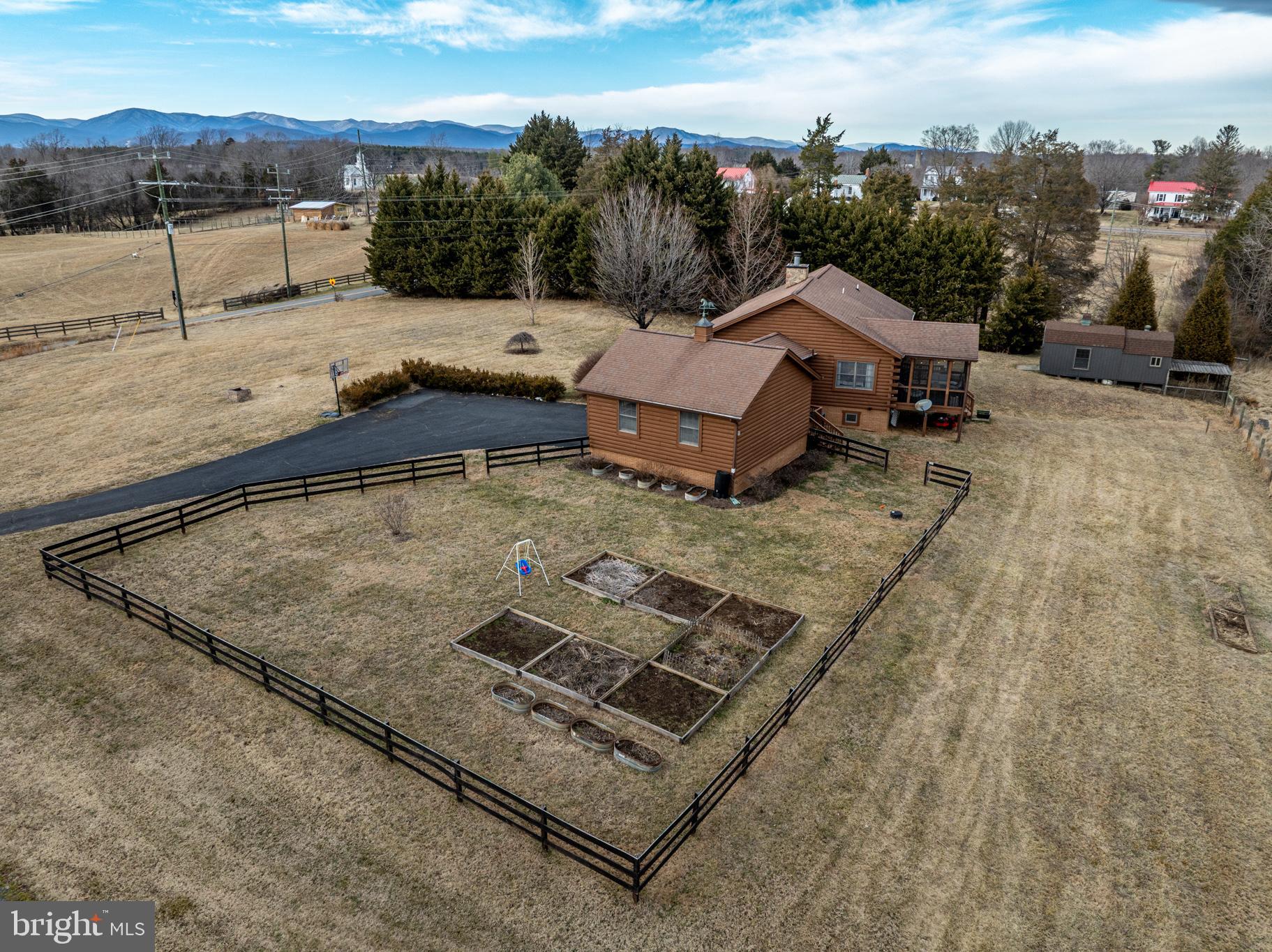 4112 Jacks Shop Road Rochelle, VA 22738 - Photo 50 of 54 a view of a terrace with a bench