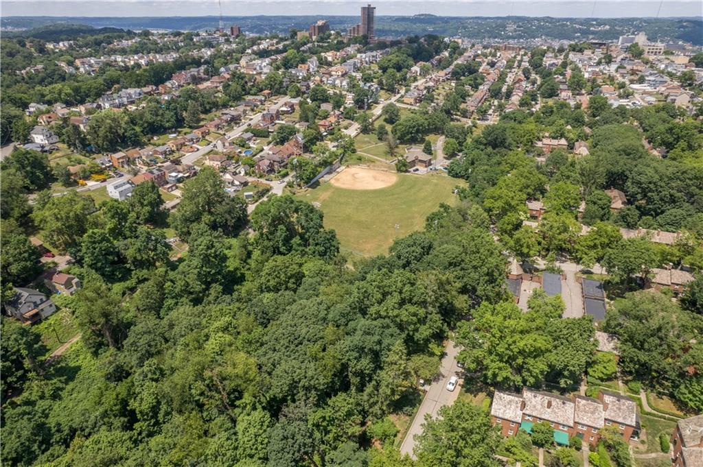 650 Pennridge Road Pittsburgh, PA 15211 - Photo 5 of 33 an aerial view of residential house with outdoor space and trees all around