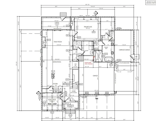 a view of front door