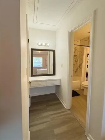 a view of a bathroom