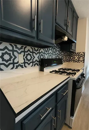 a close view of stove top oven