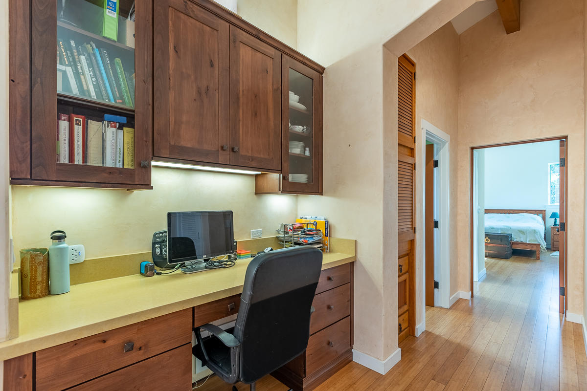 7 North San Marcos Road Santa Barbara, CA 93111 - Photo 18 of 43 a view of a workspace with furniture and wooden floor