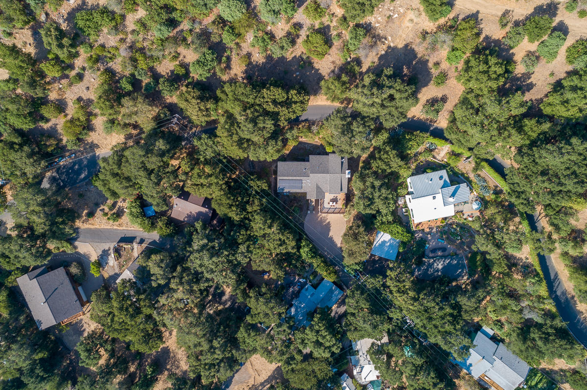 7 North San Marcos Road Santa Barbara, CA 93111 - Photo 36 of 43 an aerial view of residential house with outdoor space and trees all around